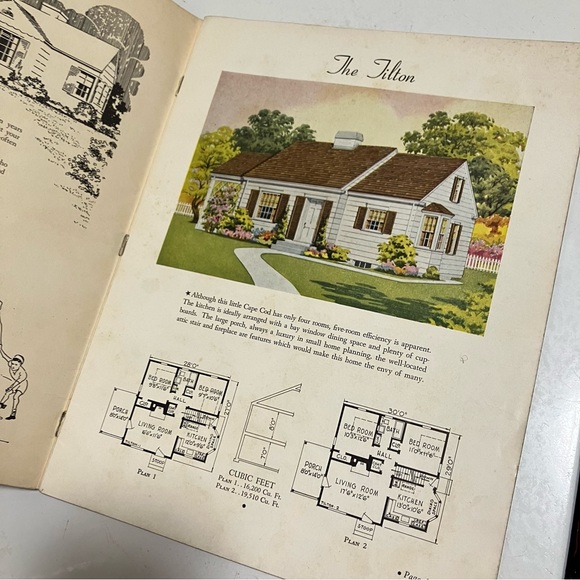 Complete Home 1942 - Home Models Floor Plans Brochure Motz Lumber Co Monessen PA - Picture 4 of 9